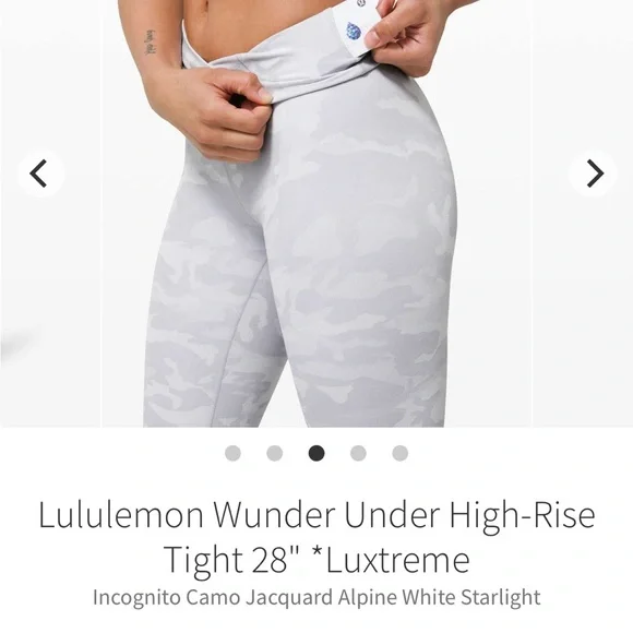 Lululemon Wunder Under High Rise Tight 28” - Picture 8 of 8